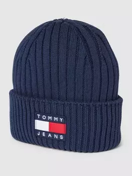 Шапка с нашивкой-лейблом, модель "HERITAGE ARCHIVE" Tommy Jeans, темно-синий