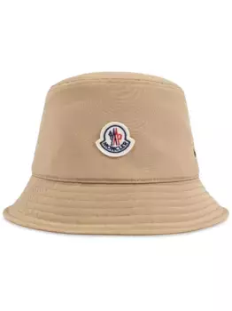 Шапка с нашивкой-логотипом MONCLER, нейтральный