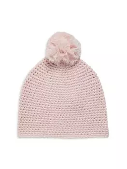 Шапка с помпоном Ugg, цвет Light Pink