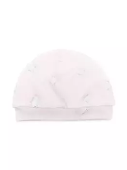 Шапка с принтом Crystal Monnalisa, розовый