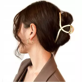 ШАПКА С ПРЯЖКОЙ ЗОЛОТАЯ БОЛЬШАЯ ЧАСТЬ Modeus