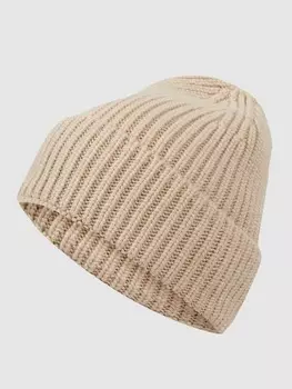 Шапка с широкой манжетой модель "Мика" Unio, бежевый