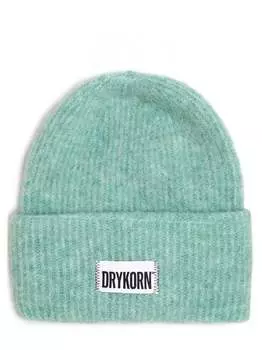 Шапка с содержанием лоа из альпаки Drykorn, зеленый