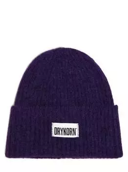 Шапка с содержанием лоа из альпаки Drykorn, фиолетовый