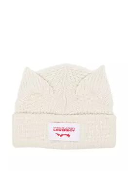 Шапка с толстыми ушками Charles Jeffrey Loverboy, нейтральный