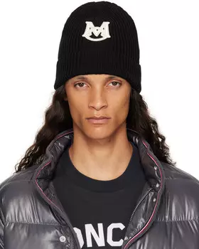 Шапка с вышитой монограммой Moncler