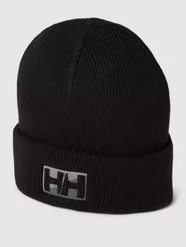 Шапка с вышивкой логотипа Helly Hansen, черный