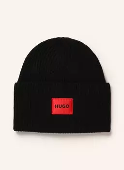 Шапка саффа HUGO, цвет SCHWARZ/ROT