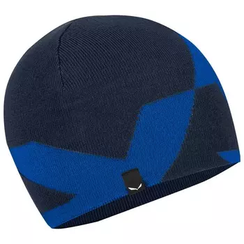Шапка Salewa Pure Reversible Wool Beanie, цвет Navy Blazer
