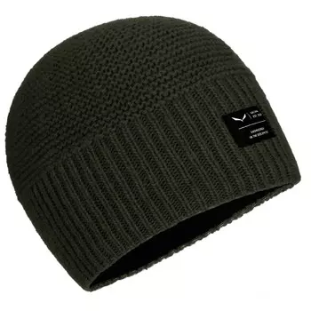 Шапка Salewa Sarner 2 Wool Beanie, цвет Dark Olive