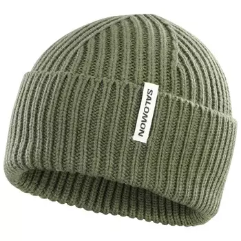 Шапка Salomon Snowbird Beanie, цвет Grape Leaf