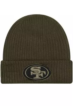 Шапка SAN FRANCISCO 49ERS ON FIELD SALUTE TO SERVICE New Era, цвет grn
