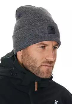 Шапка SANTO Gipfelglck, цвет dark grey melange