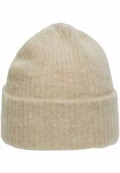Шапка Selected Femme, бежевый