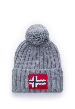 Шапка SEMIURY Napapijri, серый