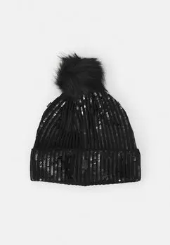 Шапка Sequin Beanie Kurt Geiger London