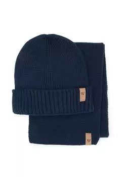 Шапка SET WITTCHEN, темно-синий