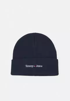 Шапка ШАПКА Tommy Jeans, сумеречный темно-синий