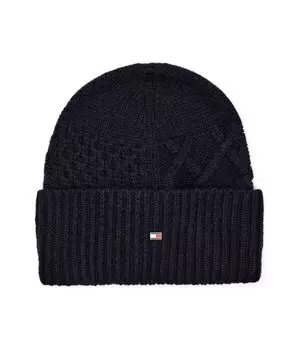 Шапка шерстяная Tommy Hilfiger, синий