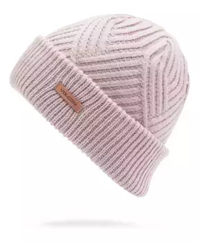 Шапка шерстяной вязки Stone Volcom, розовый