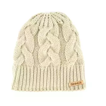 Шапка Sinner Cable, бежевый