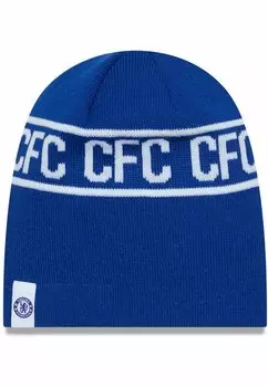 Шапка SKULL FC CHELSEA New Era, цвет royal