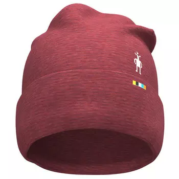 Шапка Smartwool Thermal Merino Reversible Cuffed Beanie, цвет Currant Heather