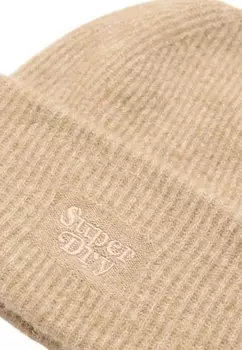 Шапка SOFT Superdry, коричневый