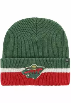 Шапка SPLIT CUFF MINNESOTA WILD '47, цвет celtic green