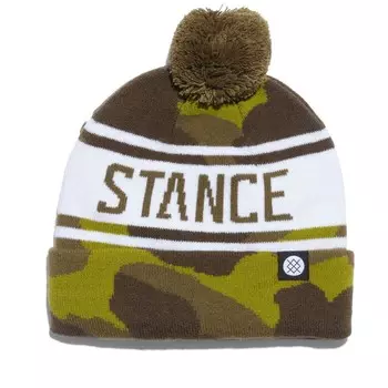 Шапка Stance OG Pom, камуфляж
