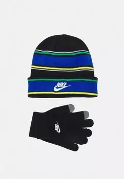 Шапка STRIPE BEANIE SET UNISEX Nike Sportswear, цвет LACK