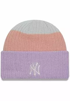 Шапка STRIPE NEW YORK YANKEES New Era, цвет purple