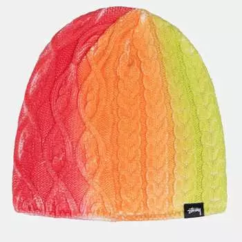 Шапка Stussy Spray Skullcap, мультиколор