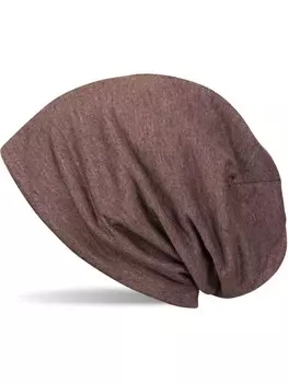 Шапка styleBREAKER, цвет dunkelbraun meliert