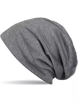 Шапка styleBREAKER, цвет dunkelgrau meliert