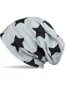 Шапка styleBREAKER, цвет grau-blau