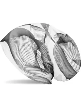 Шапка styleBREAKER, цвет schwarz-wei