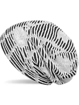 Шапка styleBREAKER, цвет wei-schwarz