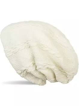 Шапка styleBREAKER Feinstrick, цвет creme-beige