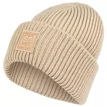 Шапка Super.Natural Krissini Beanie, цвет White Pepper