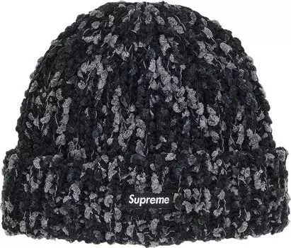 Шапка Supreme Chenille 'Black', черный
