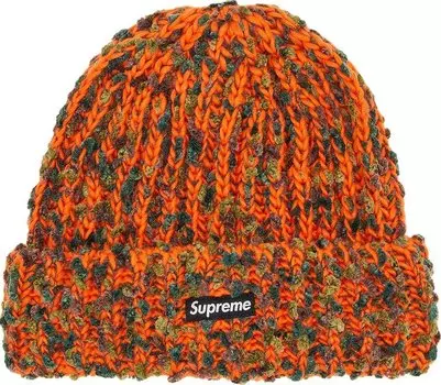 Шапка Supreme Chenille 'Orange', оранжевый