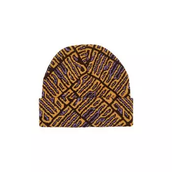 Шапка Supreme Funk Spellout Beanie, оранжевый