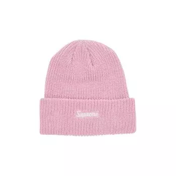 Шапка Supreme Loose Gauge Beanie, розовый