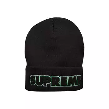 Шапка Supreme Outline, черная