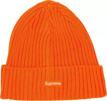 Шапка Supreme Overdyed 'Orange', оранжевый