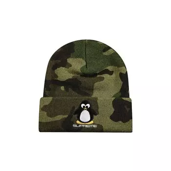 Шапка Supreme Penguin Woodland Camo