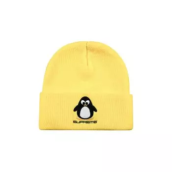 Шапка Supreme Penguin Желтая