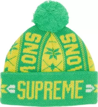 Шапка Supreme Snow 'Green', зеленый