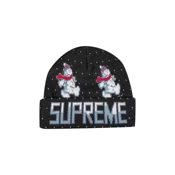 Шапка Supreme Snowman, черная